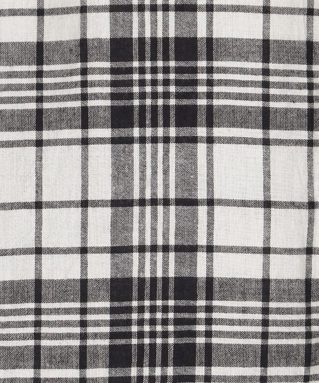 J.PRESS MEN インディアンマドラスチェック シャツ ブラック系3