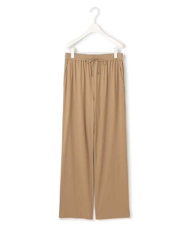 ICB L 【WEB限定カラーあり・UVカット・接触冷感・速乾】マットスキューバ セミワイドパンツ チノベージュ系