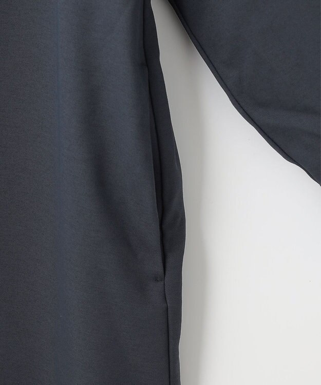 組曲 【サッシュベルト付き】パールボタンシャツワンピース ネイビー系