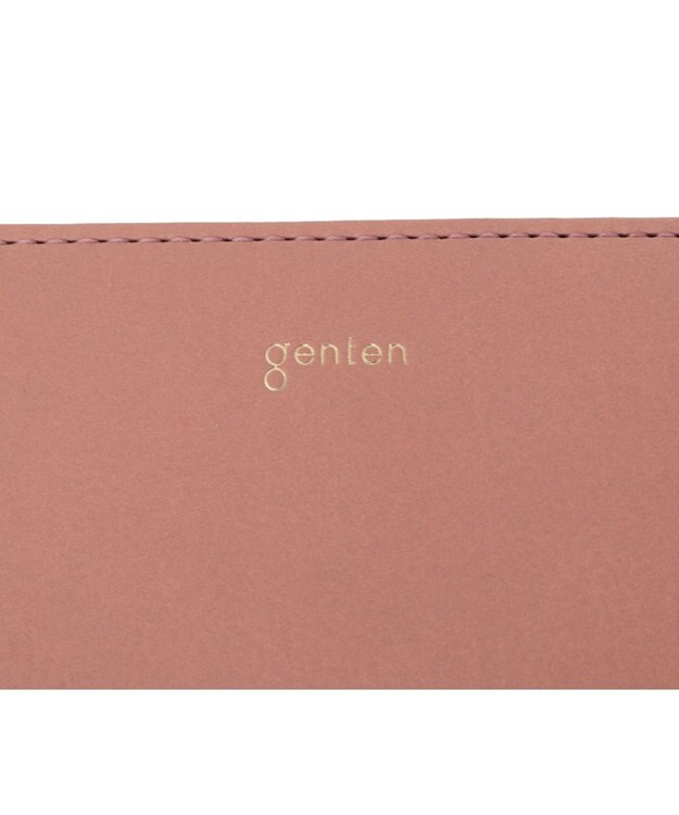 genten 【福財布】アルモニア 2つ折り財布 モーブピンク