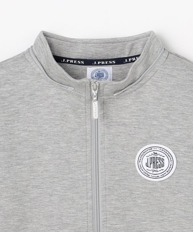 J.PRESS KIDS 【140-170cm】ダンボールニット ロゴ パーカー トップグレー