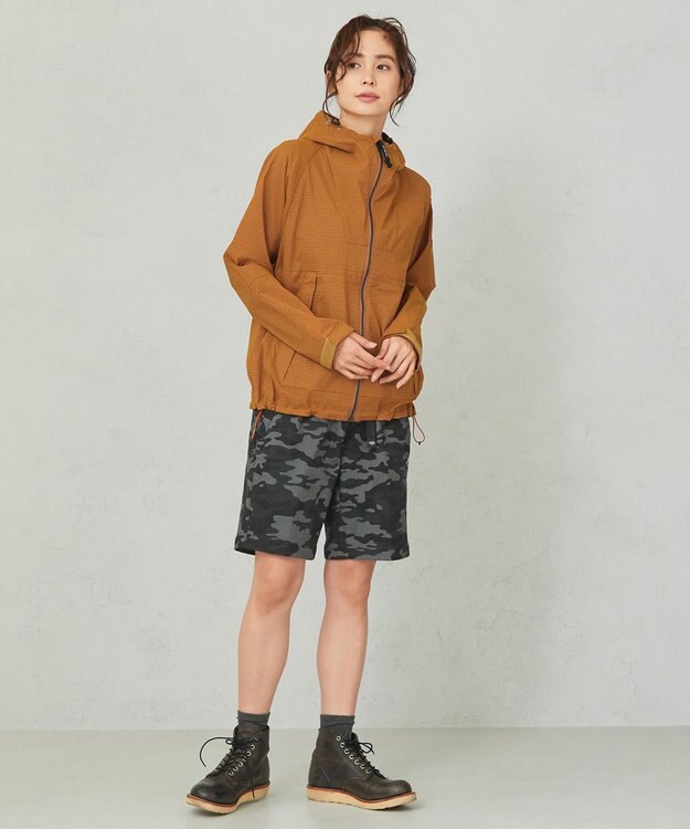 JOSEPH ABBOUD MOUNTAIN 【UNISEX】オーガニックコットンシャンブレーカモ ハーフパンツ ブラック系5