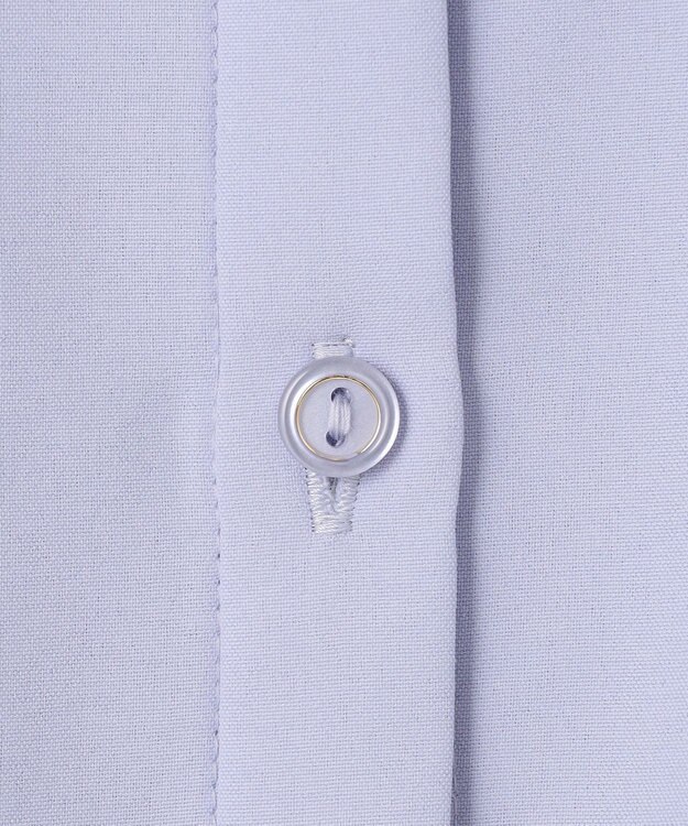 ANY SIS 【洗える】ギャザースリーブ ブラウス ライトブルー