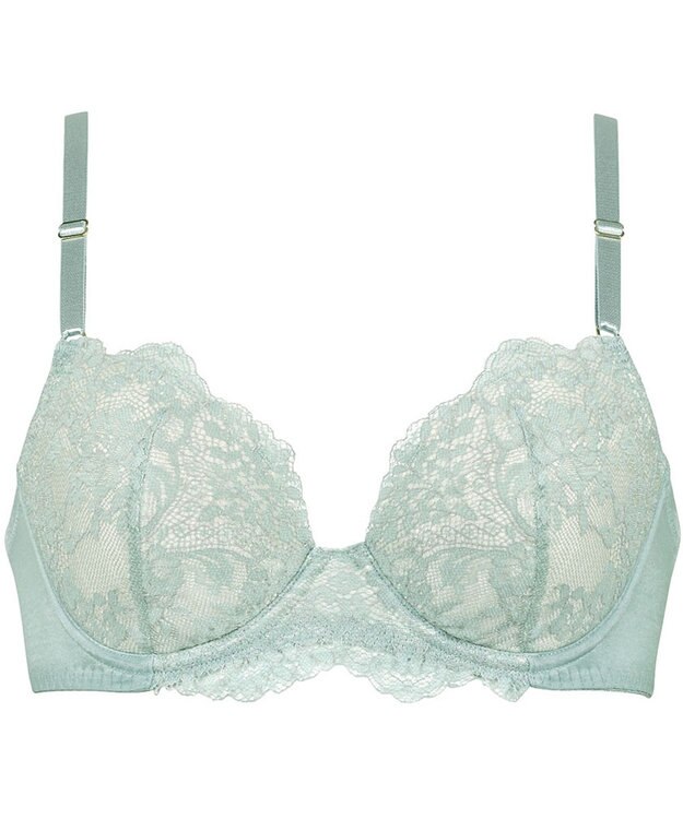 Wing 【ナチュラルアップブラ】 ふっくら自然なバストをメイク AA~Fカップ展開 KB3000 ウイング／ワコール グレイッシュブルー