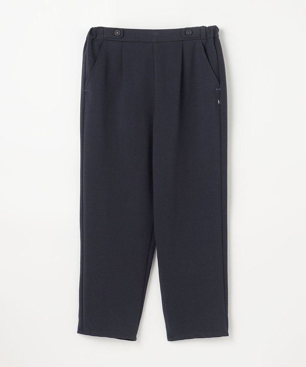 組曲 KIDS 【150-160㎝】ソフトストレッチテーパード パンツ ネイビー