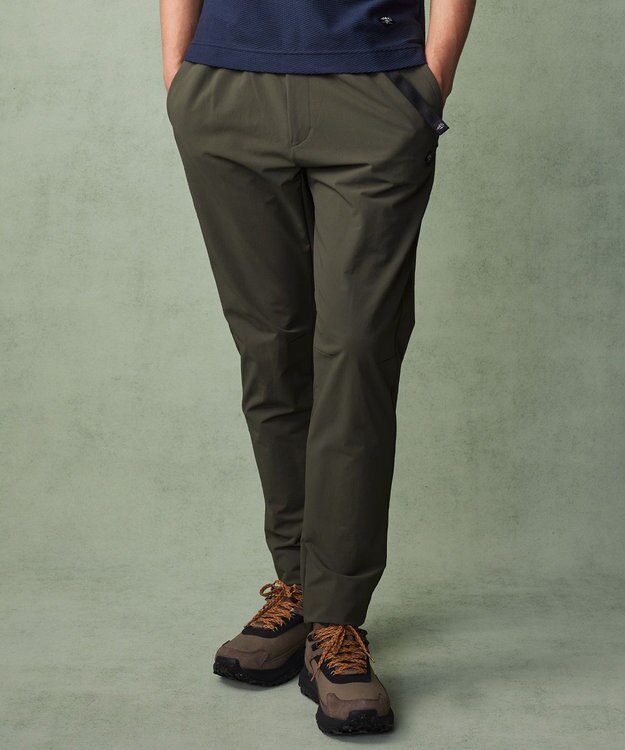 JOSEPH ABBOUD MOUNTAIN 【7ポケット/撥水性/ソフト】ハイパワー2WAYストレッチパンツ カーキ系