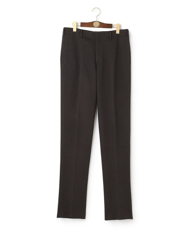 J.PRESS MEN 【JERSEY SETUP】ウィップコード スラックス ダークブラウン系