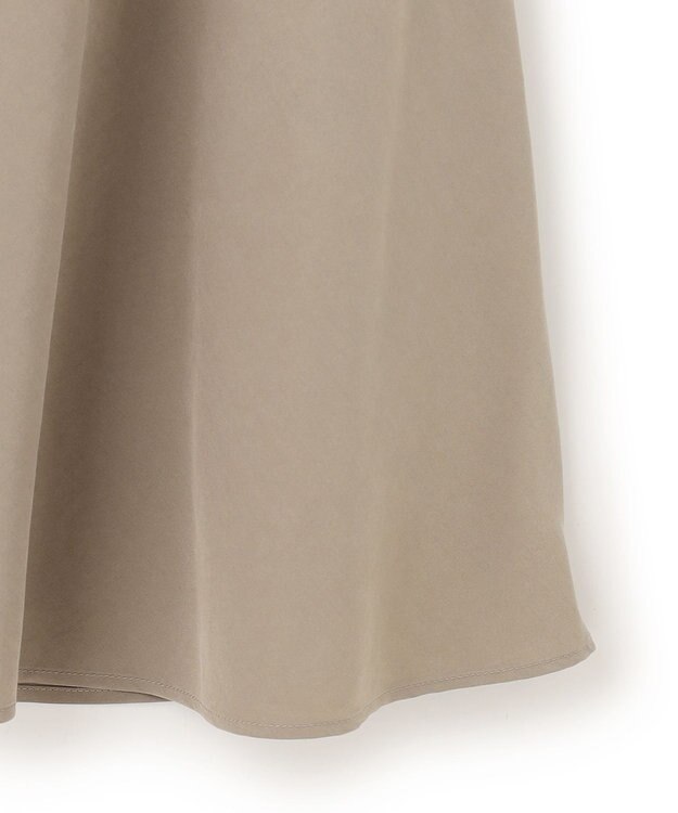 UNFILO L フィブリル ロングスカート ベージュ