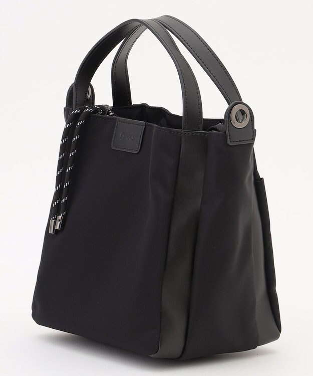 Y'SACCS 【大人のおしゃれ手帖10月号掲載】市川実和子×Y'SACCS　ナイロンすっきりミニマムトート ブラック