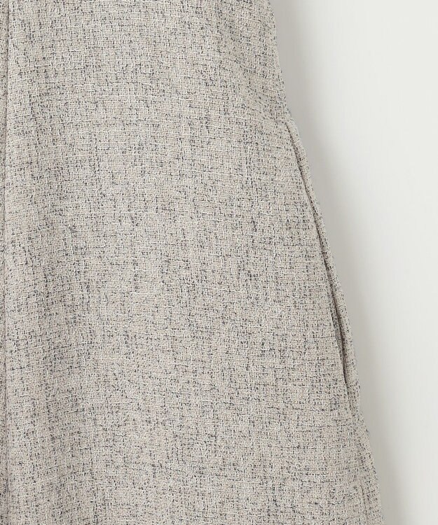 ANY SIS 【洗える】ツイーディマーメイド ジャンパースカート アイボリー