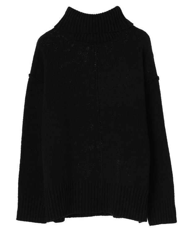 CRAFT STANDARD BOUTIQUE センタータックニットプルオーバー Black