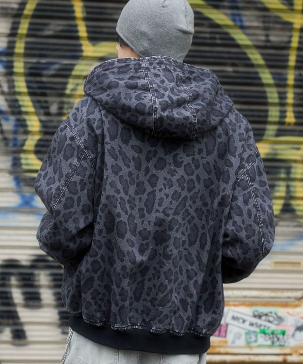 WEGO ワーカーズフードブルゾン 柄2