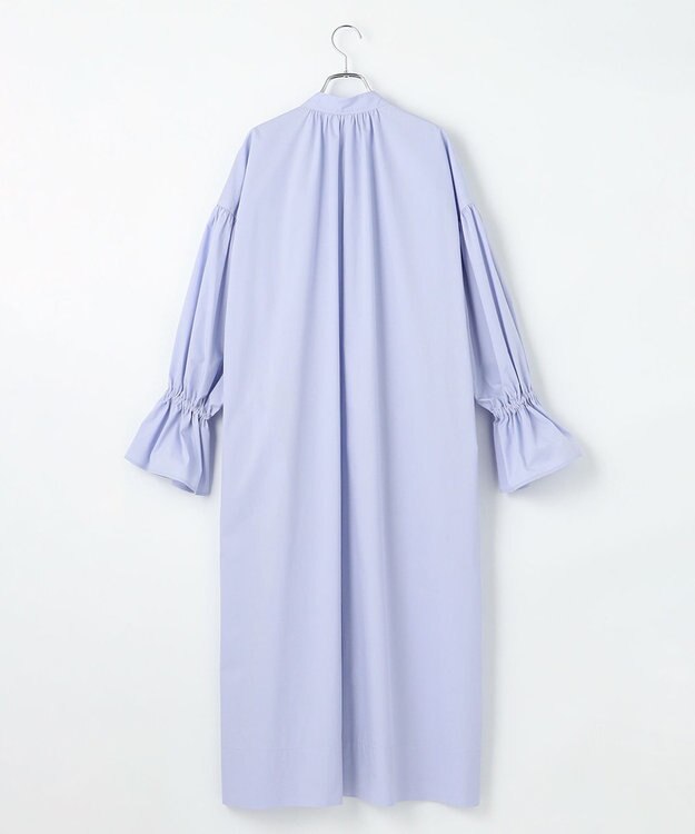 #Newans キャンディスリーブシャツワンピース サックス