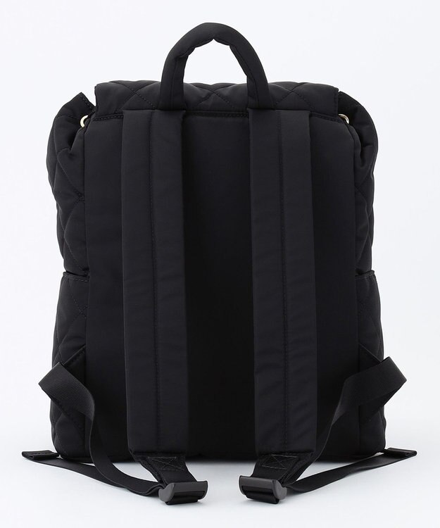 23区 キルティングナイロンバックパック ブラック系