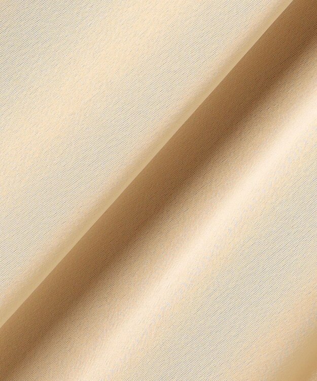 uncrave シャイニーダブルサテン フレアスカート ゴールドベージュ