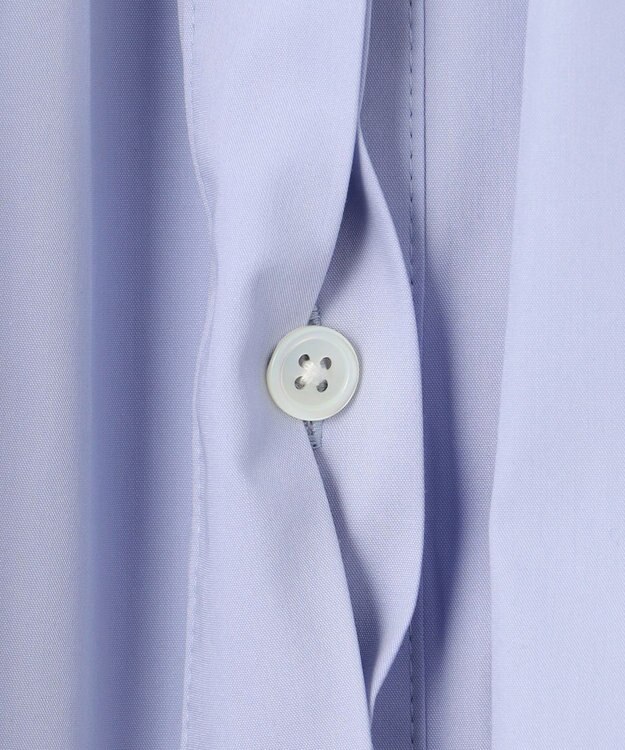 #Newans キャンディスリーブシャツワンピース サックス