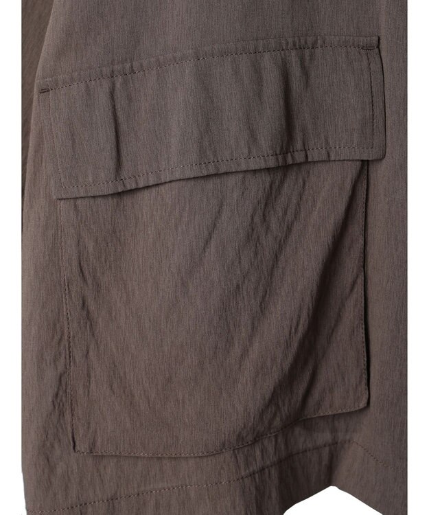 Green Parks ■ＥＳＣＡＲ　シアーミリタリージャケット Charcoal Gray