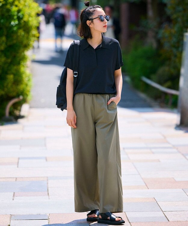 23区 【撥水加工/新色追加】ナイロン リュック ブラック系