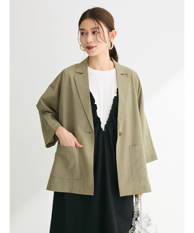 Green Parks ・ＳＵＧＡＲ　ＳＰＯＯＮ　【ＣＯＯＬ】ドッキングワンピ Off White