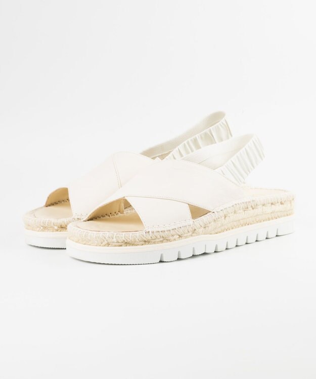 gaimo 【GAIMO/ガイモ】クロスベルトサンダル/ISA-RS アイボリー