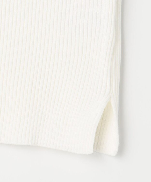 ANY L 【2SET】シアーロゴニット×タンクトップセット ライトベージュ