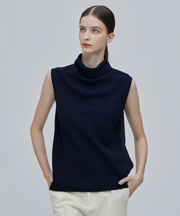 BEIGE， REINE / ブラウス Navy×Black