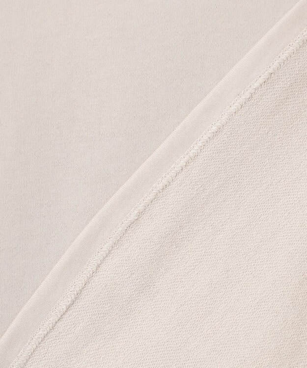 23区 【SLOW/洗える】コンパクトインレー ペプラムヘム カットソー ベージュ系