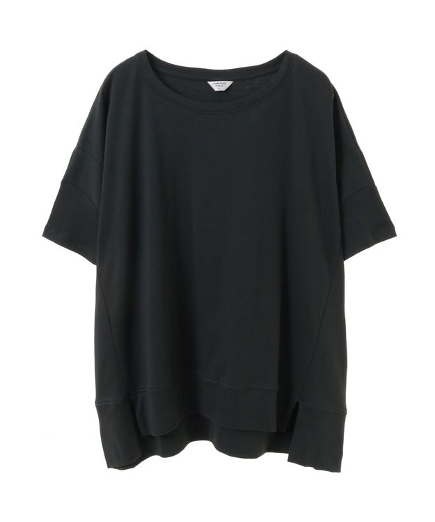 AMERICAN HOLIC 接触冷感裾切り替えカットプルオーバー Charcoal Gray