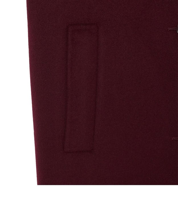 JOSEPH 【WEB＆OUTLET限定】ダブルフェイスウールキャッシュ シングルコート Merlot