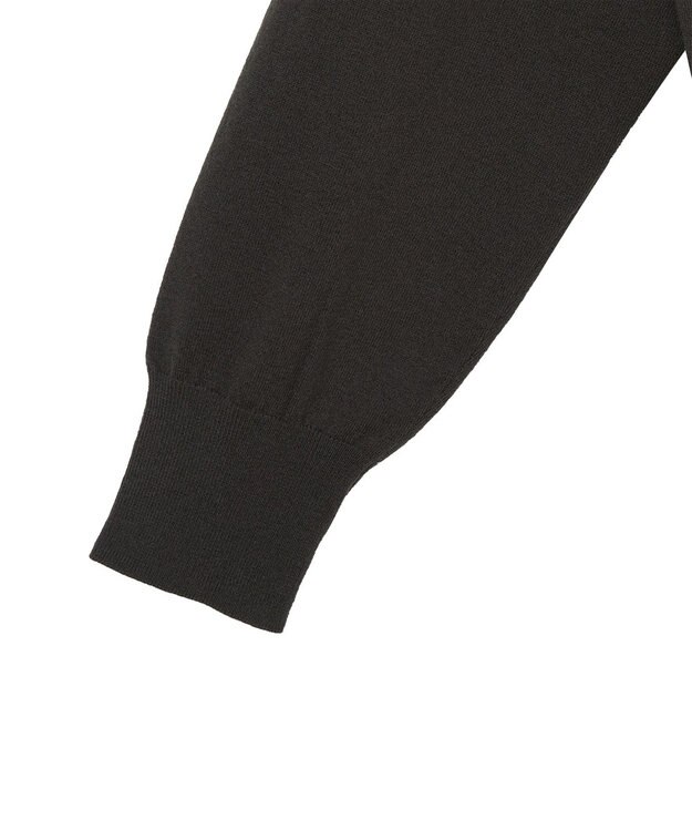 JOSEPH 【WEB&OUTLET限定・洗える】パッチカラーニット　モックネック Black