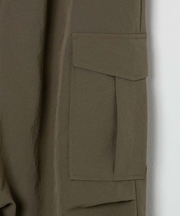 WEGO 【ウエストゴム】イージーパラシュートカーゴパンツ オリーブ