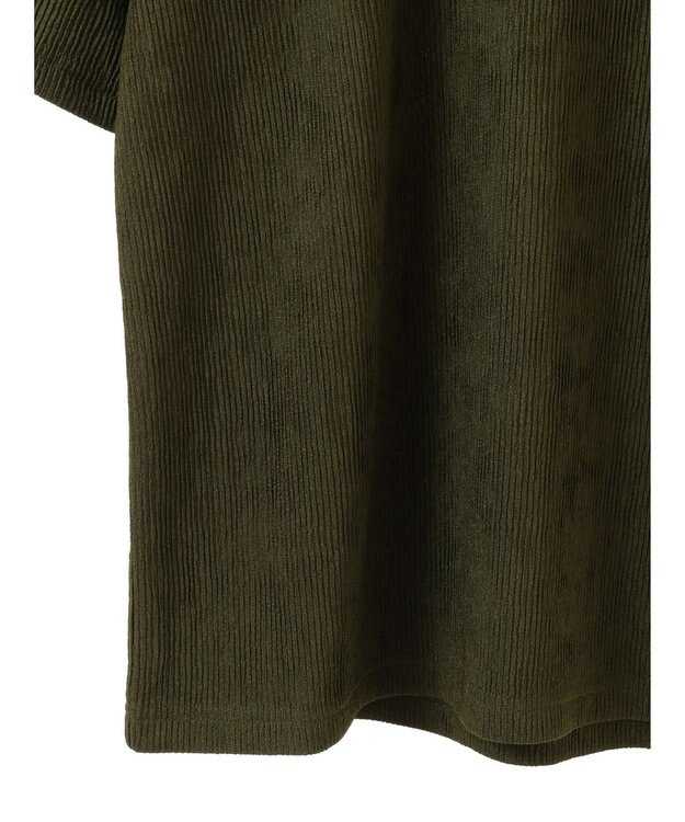 Green Parks プリーツ５分袖プルオーバー Green