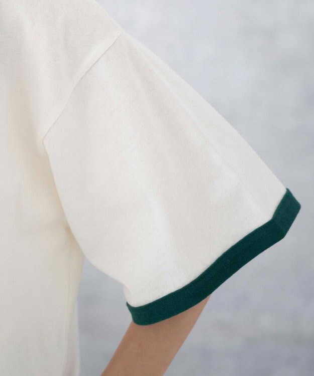 WEGO リンガーグラフィックショートT オフホワイト