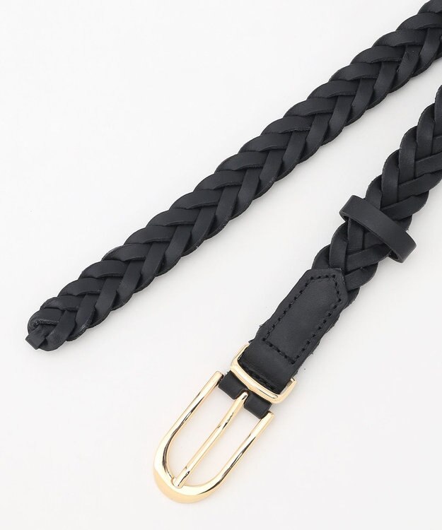 自由区 メッシュプレーン ベルト ブラック