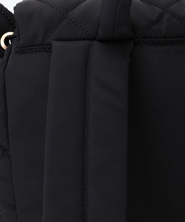 23区 キルティングナイロンバックパック ブラック系