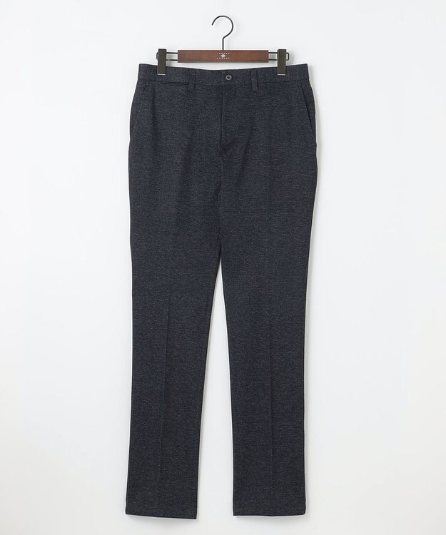 JOSEPH ABBOUD 【ストレッチ】ツィーディージャージ パンツ ネイビー系