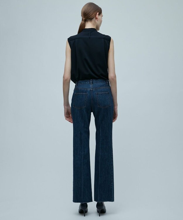 BEIGE， 【S-size】TRONCHET / セミフレアデニム Indigo