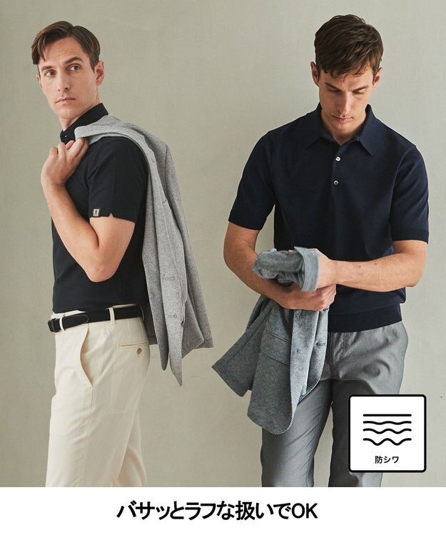 GOTAIRIKU ３年連続売上NO1【吸水速乾/洗える/ストレッチ】ノルマンディーリネン カーディガンジャケット(25/26年モデル) ライトグレー