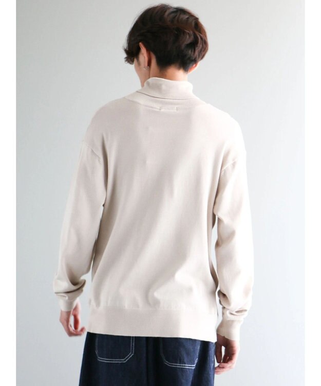 CRAFT STANDARD BOUTIQUE タートルネックニットプルオーバー Ivory