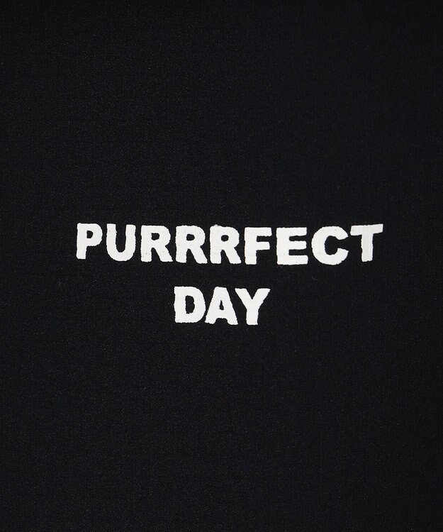 PW CIRCULUS 【MEN】【ストレッチ / 通気性】ロゴ オープンカラー シャツ ブラック系