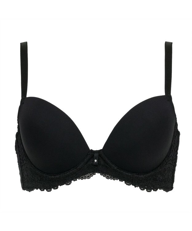 BRADELIS New York 【BRADELIS FIT / 響きにくいカップ】モールドフィットブラ デイリーに使いやすいシンプルな補正ブラジャー ブラック
