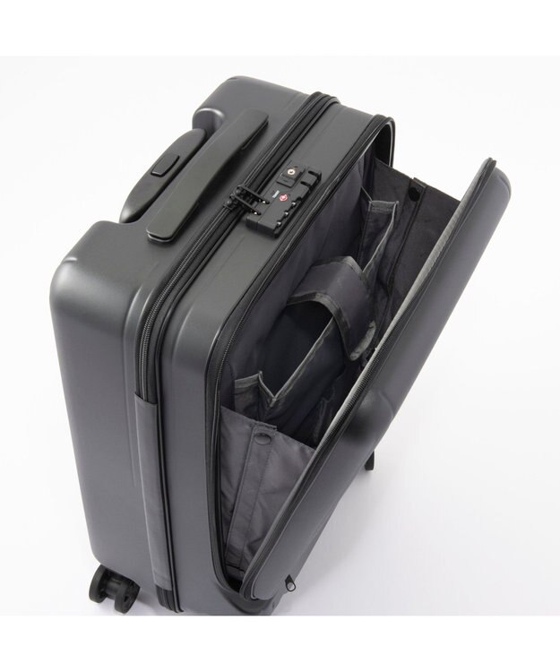 ACE BAGS & LUGGAGE ace. ジェットエクセル スーツケース 34リットル タテ型 06854 エース ブラック