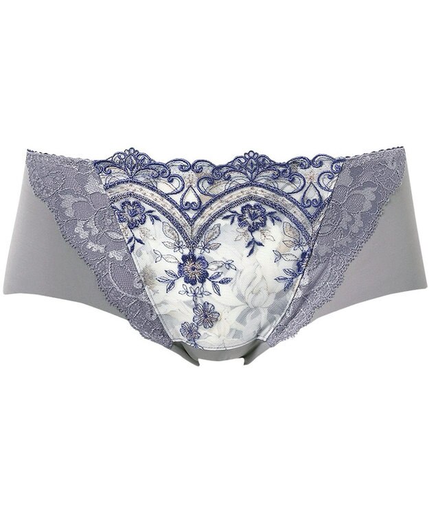 Wing ショーツ Wing Lesiage PB6000・PB6001とペア 【6000シリーズ】 はきこみ丈あさめ PF6001 ウイング／ワコール グレー