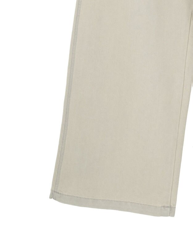 Green Parks コクーンシルエットデニムパンツ Gray Beige