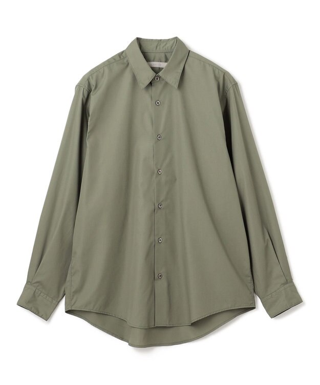 UNFILO MENS コットンブレンド シャツ カーキ