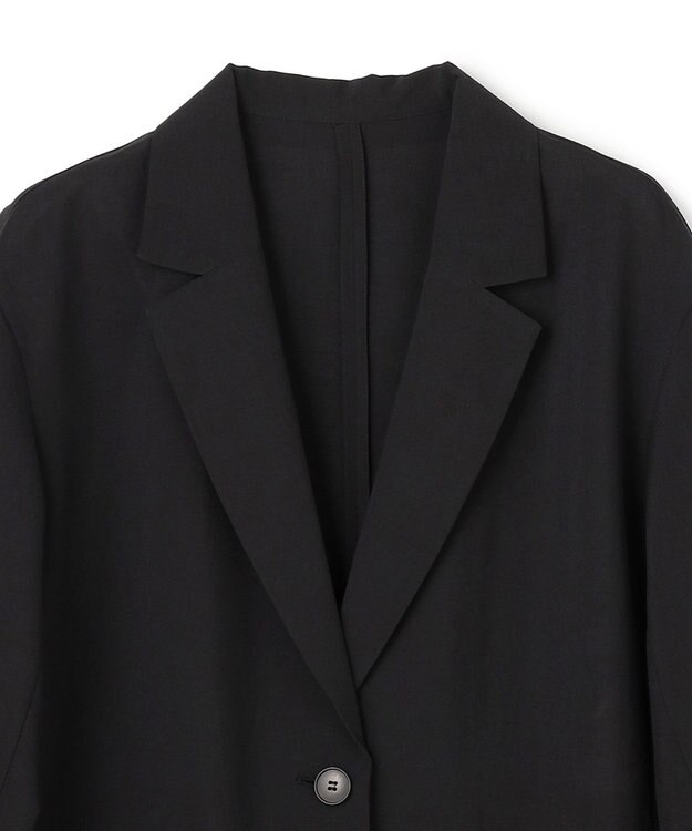 UNFILO シアー オーバージャケット ブラック