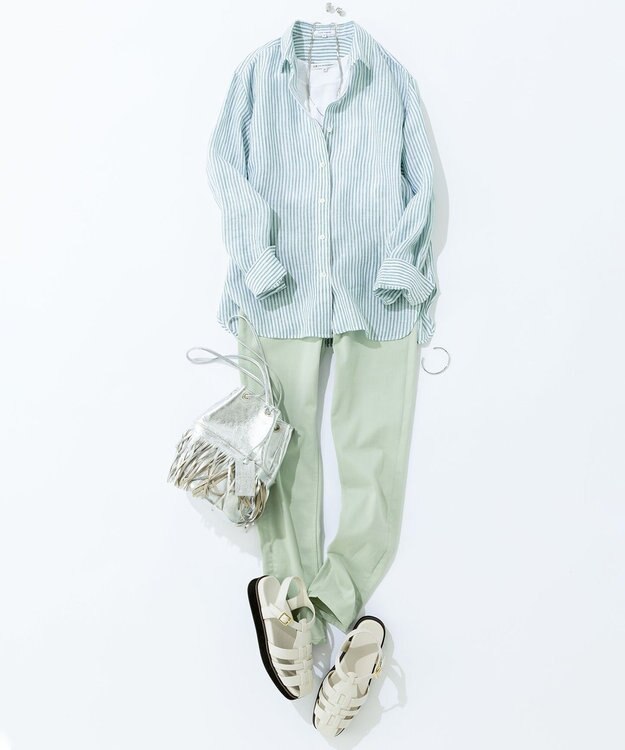 23区 【CLASSY.6月号掲載】ロング ネックレス シルバー系