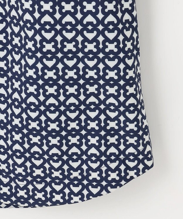 23区GOLF 【WOMEN】モノグラム ポケッタブルレインワンピース ネイビー系5