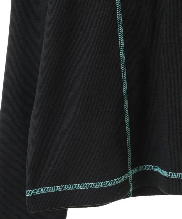 Green Parks ・ＳＵＧＡＲ　ＳＰＯＯＮ　カラーｓｔリブロンＴＥＥ Black