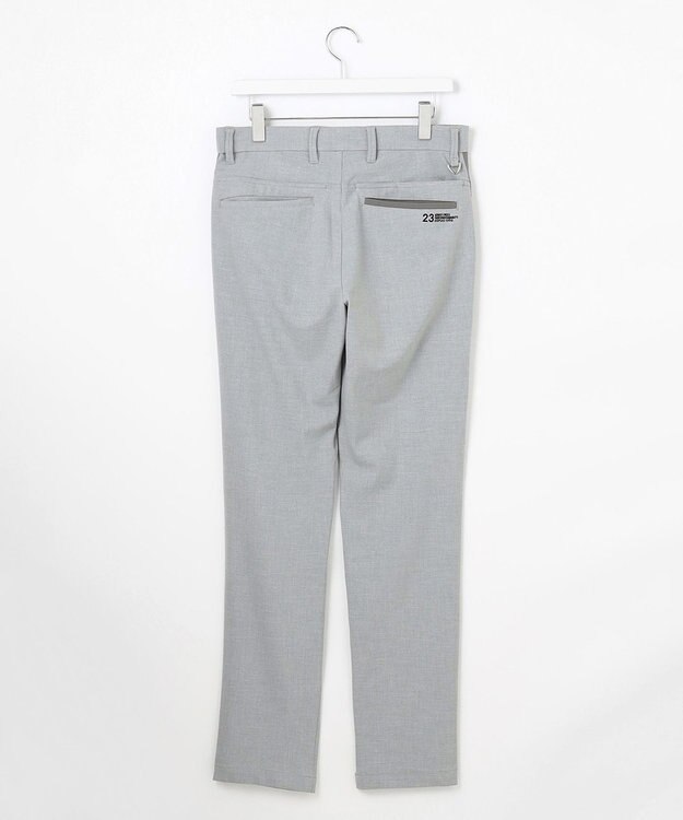 23区GOLF 【MEN】【ストレッチ】サイドライン入りストレートパンツ ライトグレー系
